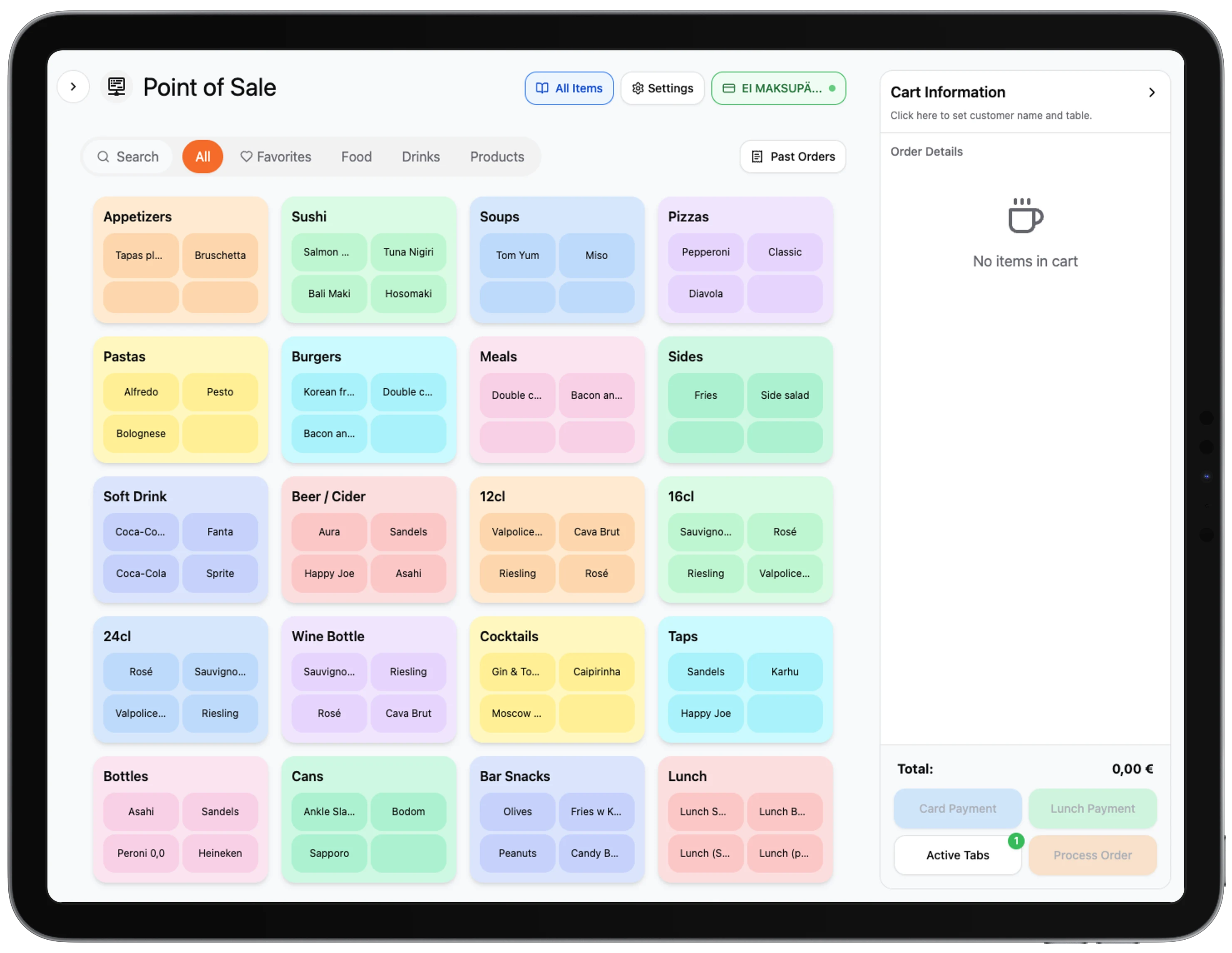 Point of Sale Terminal